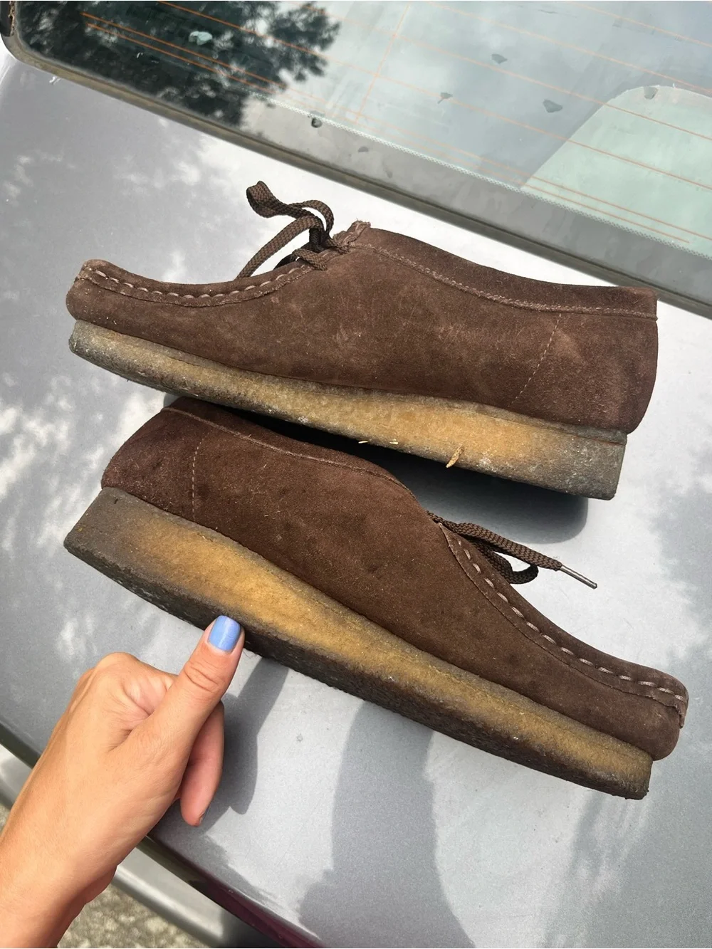 Clarks Originals Wallabee shoes women’s size 9
